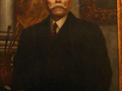 Nicola Colonna (1862-1949) � Fratello di Luigi (con il quale collabor� spesso), Nicola fu pittore e decoratore realizzando in 50 anni di attivit� pregiate opere (foto da ICCD)